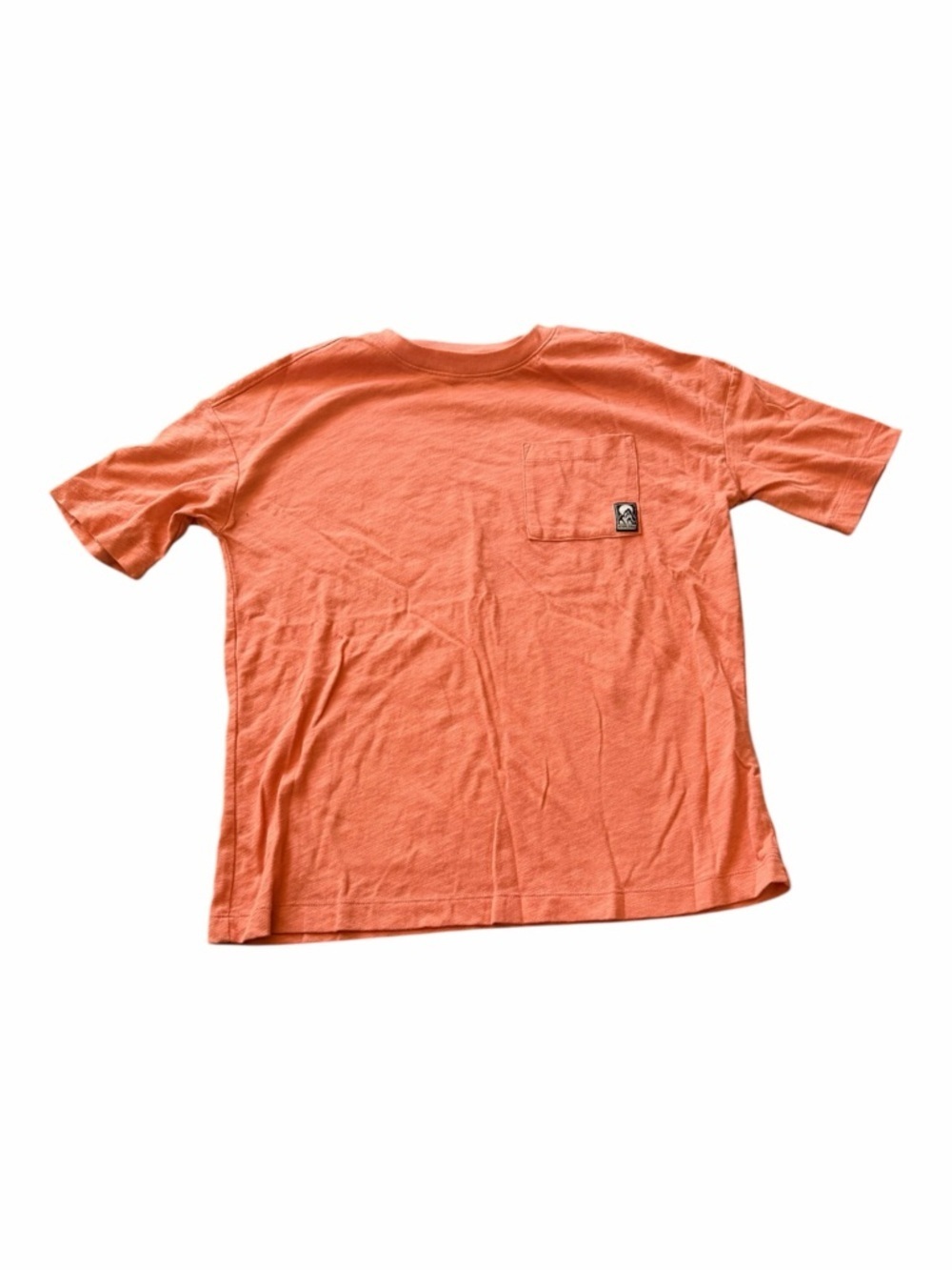 Sonoma Orange Super Soft Pocket Tee Boy’s Size Medium 10/12 Short Sleeve T Shirt